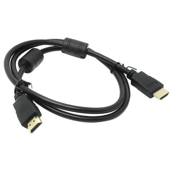  Кабель 5bites APC-014-010 HDMI M/HDMI M V1.4b, высокоскоростной, ethernet+3D, зол.разъемы, ферр.кольца, 1м. 