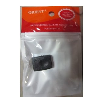  Переходник-соединитель Orient C496, HDMI F - HDMI F, позолоч.разъемы (27496) 