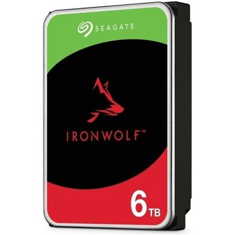  HDD Seagate IronWolf ST6000VN006 6Tb SATA-III NAS, 5400 rpm, 256Mb buffer 