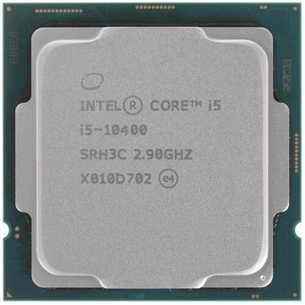  Процессор CPU Intel Socket 1200 Core i5-10400 (2.9Ghz/12Mb) tray CM8070104282718 SRH78 