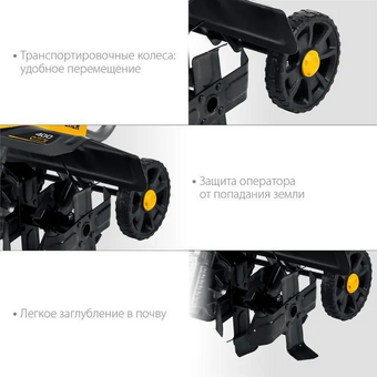  Электрический культиватор STEHER EK-1700 