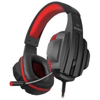  Наушники Sven AP-G300MV 2.2м черный/красный 