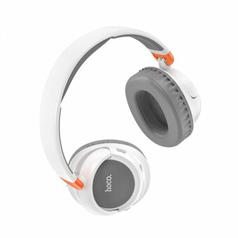  Наушники bluetooth HOCO W43 Adventure BT полноразмерные (белый) 