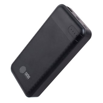  Мобильный аккумулятор Cactus CS-PBFSET-20000 Li-Pol 20000mAh 2.1A+2.1A 2xUSB черный 
