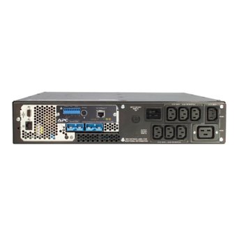  ИБП APC Smart-UPS SUM XL SUM3000RMXLI2U, Line-Interactive, 3000VA / 2850W, Rack/Tower, IEC, Serial+USB, SmartSlot, подкл. доп. батарей 