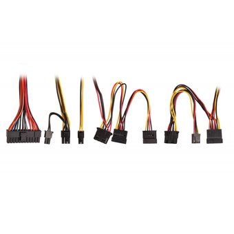  Блок питания Exegate ES261569RUS-S Special UNS500, ATX, SC, 12cm fan, 24p+4p, 6/8p PCI-E, 3xSATA, 2xIDE, FDD + кабель 220V с защитой от выдергивания 