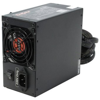  Блок питания Exegate EX235029RUS RM-500ADS APFC,2х8 cm fan, 20+4pin/(4+4)pin , 2xPCI-E , 9xSATA 