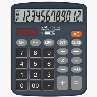  Калькулятор настольный STAFF Plus DC-111 