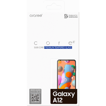  Защитное стекло для экрана Samsung araree by KDLAB для Samsung Galaxy A12 прозрачная 1шт. (GP-TTA125KDATR) 