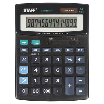  Калькулятор настольный STAFF STF-888-14 
