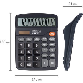 Калькулятор настольный STAFF Plus DC-111 