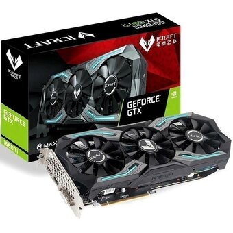  Видеокарта MAXSUN GeForce GTX1660TI Icraft 6G 