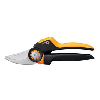  Секатор плоскостной Fiskars PowerGear P921 черный/оранжевый (1057173) 