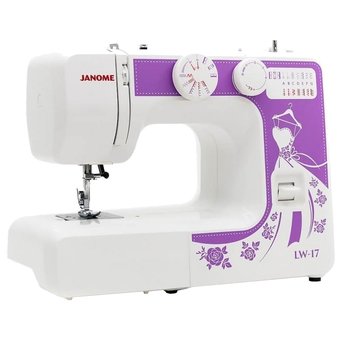  Швейная машина Janome LW-17 белый 