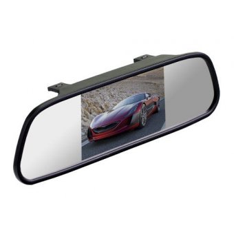  Зеркало заднего вида с монитором Silverstone F1 Interpower IP Mirror 5" 