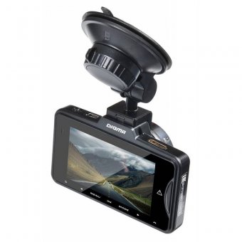  Видеорегистратор Digma FreeDrive 300 черный 