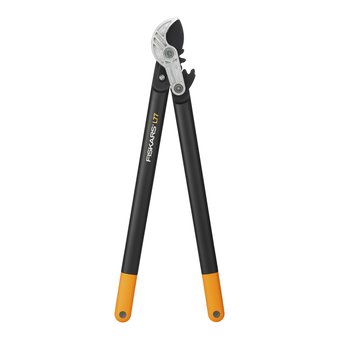  Сучкорез контактный Fiskars PowerGear L77 большой черный/оранжевый (1000583) 