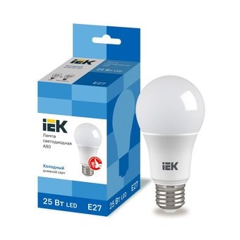  Лампочка Iek LLE-A80-25-230-65-E27 