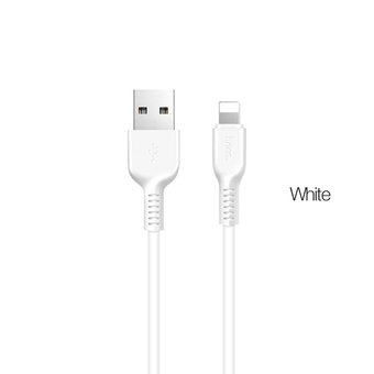  Дата-кабель HOCO X20 Flash lightning 2м белый 