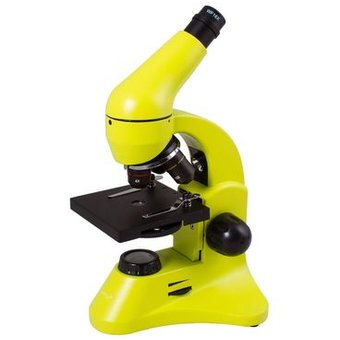  Микроскоп Levenhuk Rainbow 50L Plus Lime Лайм 