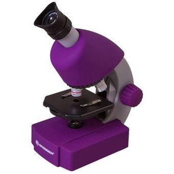 Микроскоп Bresser Junior 40X-640X, фиолетовый 