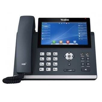  Телефон Yealink SIP-T48U черный 