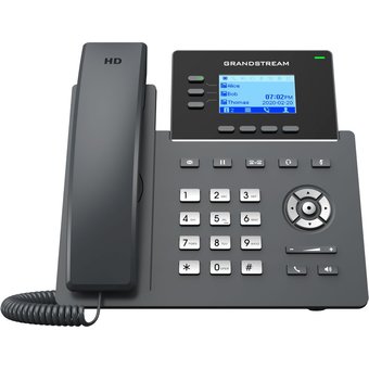  Телефон IP Grandstream GRP2603P черный 