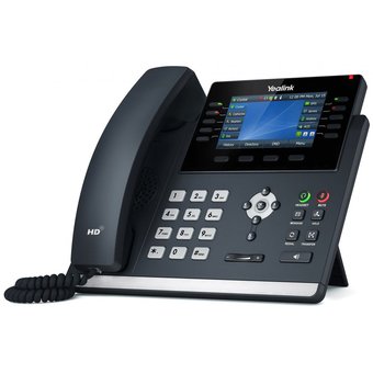  Телефон Yealink SIP-T46U черный 