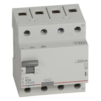  Выключатель дифф. тока Legrand RX3 402071 40A 300мА AC 4П 400В 4мод 
