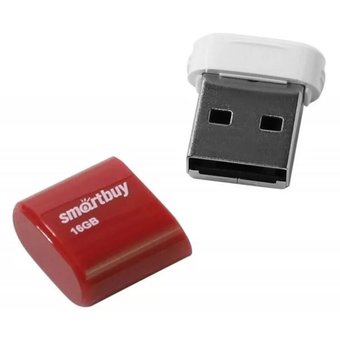  USB-флешка Smartbuy 16GB Lara Red SB16GBLara-R 