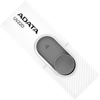  USB-флешка 32GB A-DATA UV220, USB 2.0, белый/серый AUV220-32G-RWHGY 