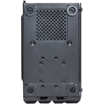 Корпус ExeGate Mistery R3 EX294383RUS Minitower (mATX, без БП, 2*USB+1*USB3.0, аудио, черный, 4 вент. 12см с RGB подсветкой) 