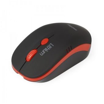  Мышь с зарядкой от USB Smartbuy ONE 344CAG черно-красная (SBM-344CAG-KR) 