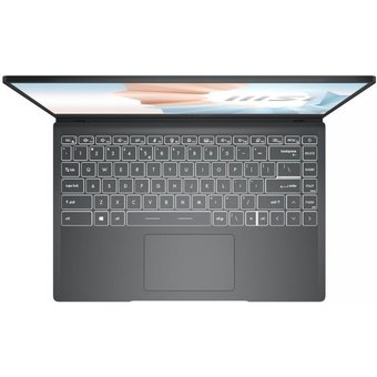  Ноутбук MSI Modern 14 B11SB-411RU 14" FHD 60Hz, i7-1165G7, 16Gb, 521Gb SSD, no ODD, NVidia MX450 2Gb, Win10, 