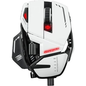  Игровая мышь Mad Catz R.A.T. 8+ белая 