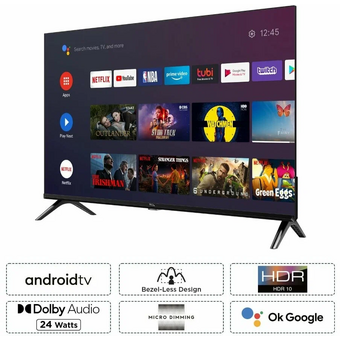  Телевизор TCL 32S5400A черный 