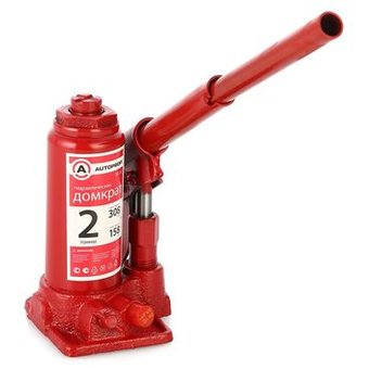  Домкрат Autoprofi DG-02 бутылочный, 2т, подъем 308 мм 