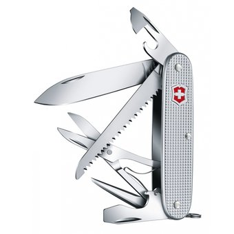  Нож перочинный Victorinox Farmer X Alox (0.8271.26) 93мм 10функций серебристый карт.коробка 