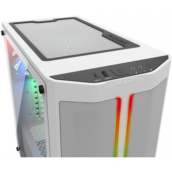  Корпус be quiet! Pure Base 500 DX White (BGW38), midi-tower, atx, tempered glass, 3x 140mm fans inc. 