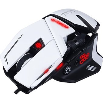  Игровая мышь Mad Catz R.A.T. 6+ белая 