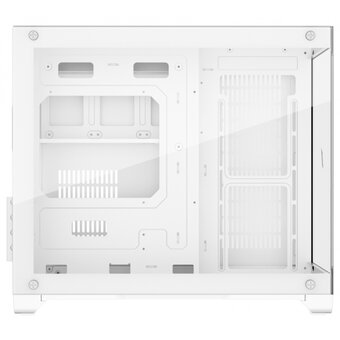  Корпус 1STPLAYER Megaview MV6-T White (MV6-TP-WH) mATX 