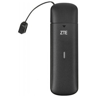  Модем ZTE (MF833N) 2G/3G/4G USB Firewall +Router внешний черный 