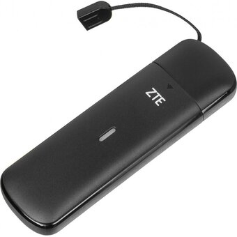  Модем ZTE (MF833N) 2G/3G/4G USB Firewall +Router внешний черный 
