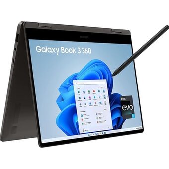  Ноутбук Samsung Galaxy book 3 360 NP730 (NP730QFG-KA3IN) i7 1355U 16Gb SSD1Tb Intel Iris Xe graphics 13.3" AMOLED Touch FHD Win11 H dk.grey 