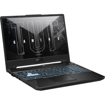  Ноутбук ASUS TUF Gaming A15 FA506QM-HN018 (90NR0607-M006U0) AMD Ryzen 7 5800H/16Gb/512Gb SSD/15.6" FHD RTX 3060 6Gb/DOS black 