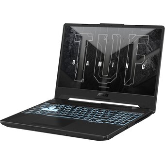  Ноутбук ASUS TUF Gaming A15 FA506QM-HN018 (90NR0607-M006U0) AMD Ryzen 7 5800H/16Gb/512Gb SSD/15.6" FHD RTX 3060 6Gb/DOS black 
