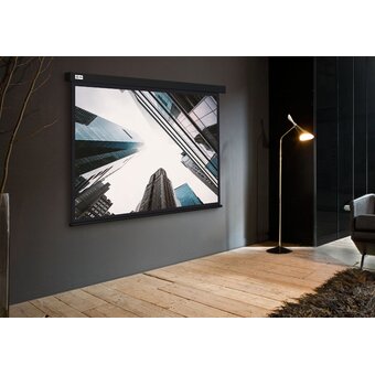  Экран Cactus CS-PSW-124X221-BK Wallscreen настенно-потолочный рулонный черный 