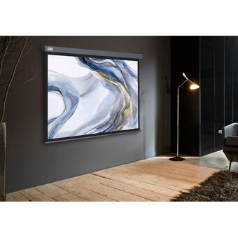  Экран Cactus CS-PSW-128X170-SG Wallscreen настенно-потолочный рулонный серый 