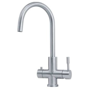  Смеситель Franke Eos Clear Water (120.0179.979) нерж. сталь 