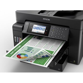  МФУ струйное EPSON L15150 (C11CH72502) 008 чернила в комплекте 